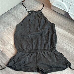 lululemon athletica Charcoal Halter Jumpsuit